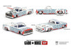 Kaido★House - CHEVROLET SILVERADO DUALLY ON FIRE V2 - Mini GT - Mijo Exclusives - 1/64 - KHMG157 Passion Diecast