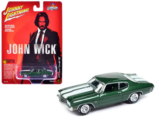 1970 Chevy Chevelle SS Forest Green John Wick - Johnny Lightning 1/64 - JLSP373 Passion Diecast