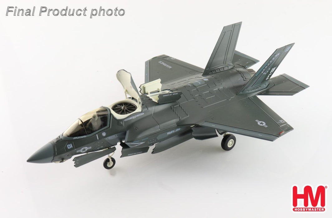Lockheed F-35B Lightning II / USMC VMFA-214 Black Sheep, WE01, MCAS Yuma, AZ, 2023 / Hobby Master 1:72 HA4619