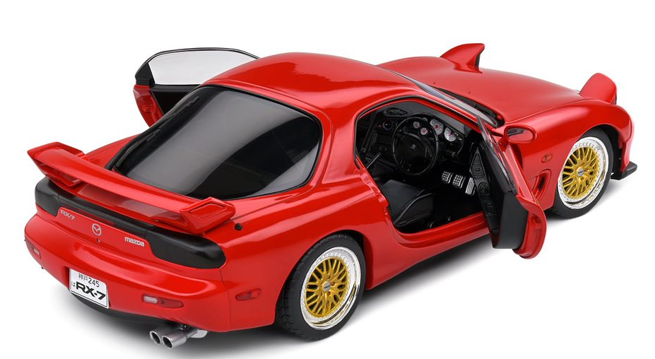 Mazda RX7 FD RS 1994 Red - Solido - 1/18 - S1810602 - Passion Diecast 
