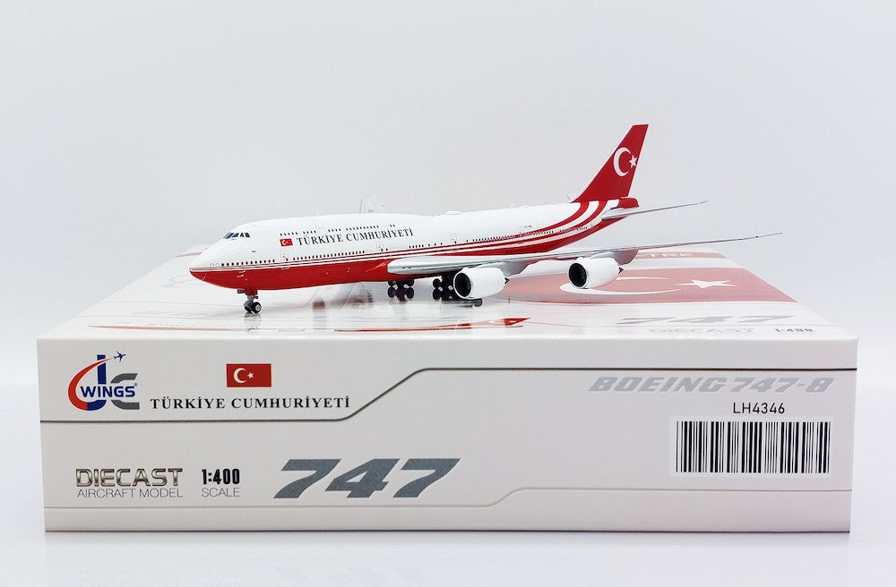 Turkey Government Boeing 747-8 (BBJ) / TC-TRK/  JC Wings  1:400 / LH4346
