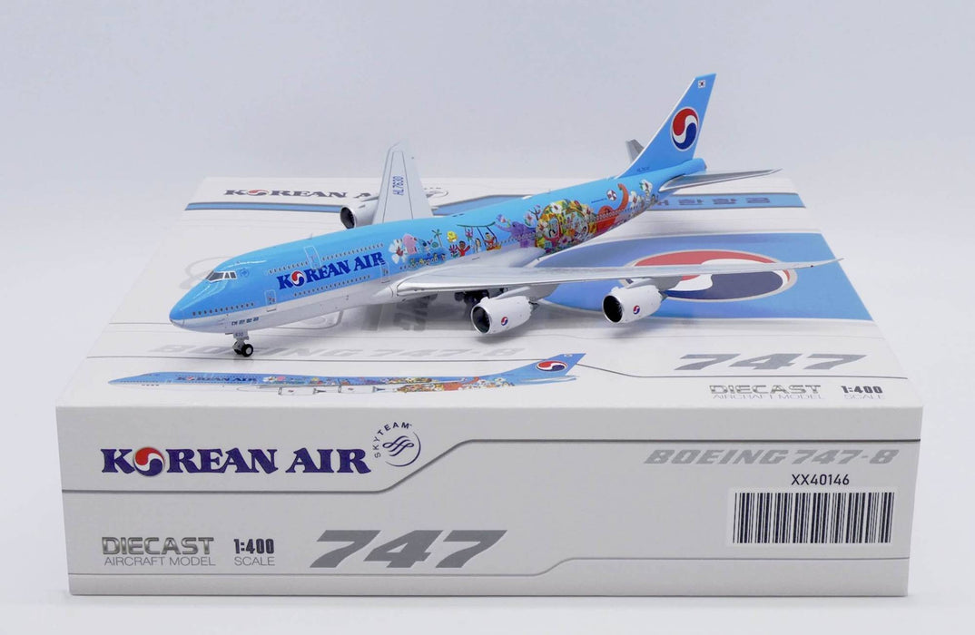 Korean Air Boeing 747-8 "2019 Children Painting" / HL7630 /  JC Wings  1:400 / XX40146