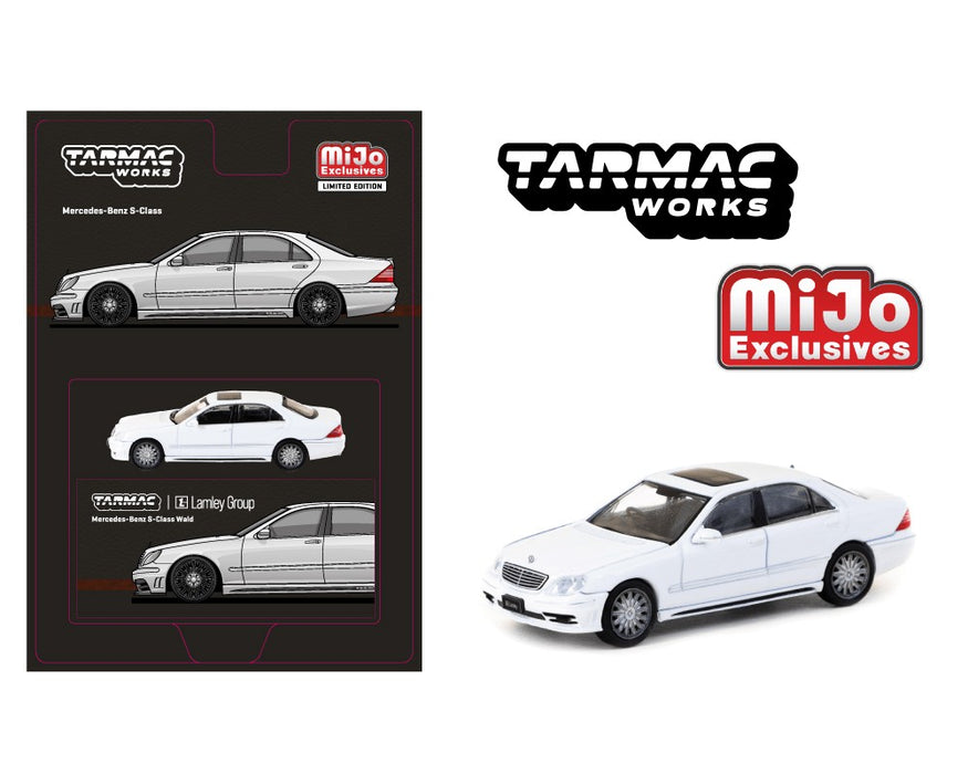 Mercedes-Benz S-Class Wald Alabaster - White - Tarmac Works - 1/64 - T64G-072-WH