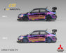 Mitsubishi Lancer Evolution IX Widebody - Chrome Purple - Limited Edition - CM Model - 1:64 - CM64-EVOIX-29 Passion Diecast