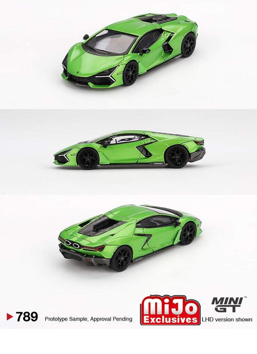 Lamborghini Revuelto Verde Selvans - Mini GT - 1:64 - MGT00789 Passion Diecast