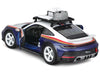 Porsche 911 Dakar No.953 - Blue - Bburago 1/24 - 18-28029 - Passion Diecast 
