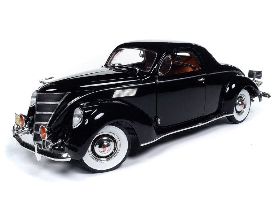 1937 Lincoln Zephyr GLOSS BLACK - Auto World - 1/18 - AW325 Passion Diecast