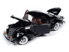 1937 Lincoln Zephyr GLOSS BLACK - Auto World - 1/18 - AW325 Passion Diecast