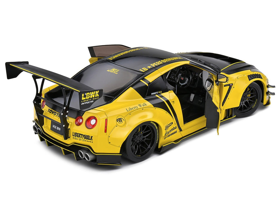 Nissan GT-R (R35) W/ Liberty Walk Body Kit 2.0 2020 - Solido - 1/18 - S1805809 - Passion Diecast 