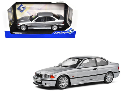 BMW E36 M3 Coupe 1990 Silver - Solido - 1/18 - S1803913 - Passion Diecast 