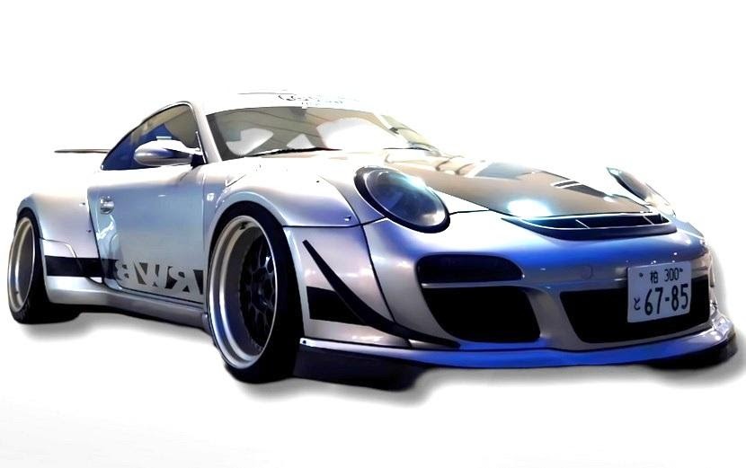 RWB ABU SILVER 2024 - 1/18 - GT SPIRIT - GT483