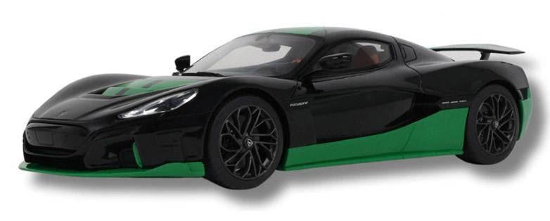 RIMAC NEVERA RECORD BLACK 2023 - 1/18 - GT SPIRIT - GT916
