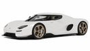 KOENIGSEGG CC850 CRYSTAL WHITE 2024 - 1/18 - GT SPIRIT - GT903