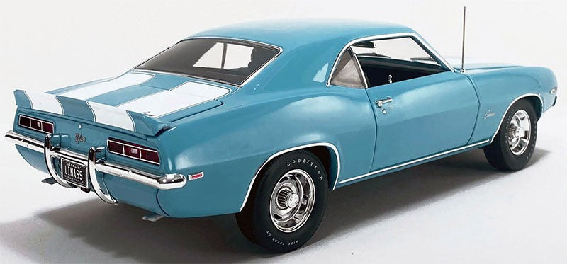 1969 Chevrolet Camaro Z/28 in Carolina Blue Limited Edition - Estimated Production 504 pcs - ACME - 1/18 - A1805732