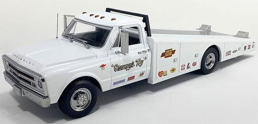Grumpys Toy - 1967 Chevrolet C-30 Ramp Truck White - Estimated Production 500 pcs - ACME - 1/18 - A1801711