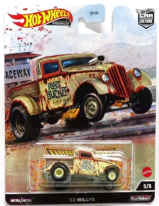 ( web Only ) Car CULTURE '33 WILLYS   Drag strip - Hot Wheels 1:64 - HCJ88