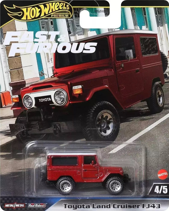 Fast & Furious Premium 2024 G - Toyota Land Cruiser FJ43 - Hot Wheels 1:64 - HRT96