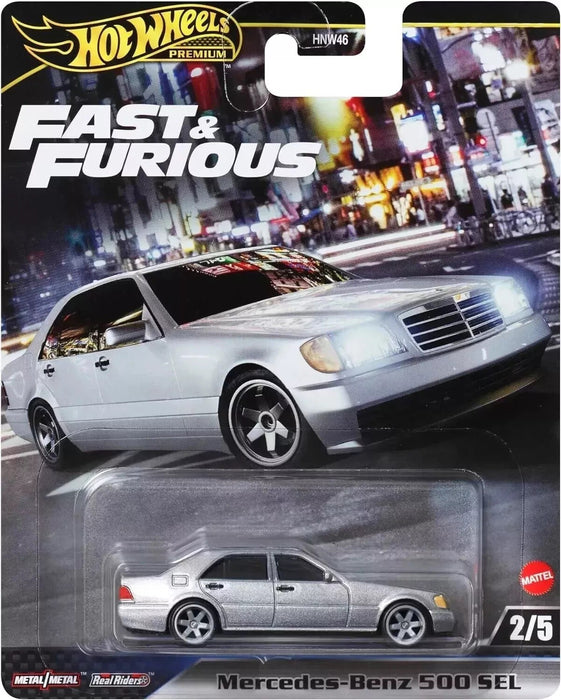 Fast & Furious Premium 2024 G -Mercedes-Benz 500 SEL - Hot Wheels 1:64 -HRT94