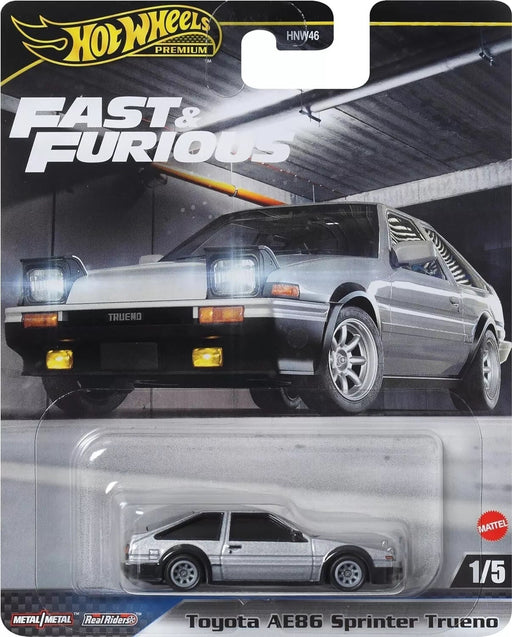 Fast & Furious Premium 2024  - Toyota AE86 Sprinter Trueno - Hot Wheels 1:64 - HVR61