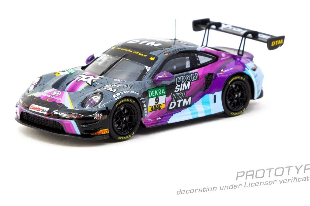 Porsche 911 GT3 R DTM 2023 Tim Heinemann - Tarmac Works - 1/64 - T64-084-23DTM09