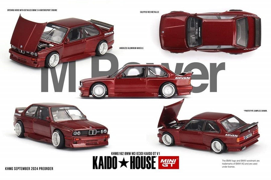 Kaido★House - BMW M3 (E30) Kaido GT V1 - Mini GT - Mijo Exclusives - 1/64 - KHMG162 Passion Diecast