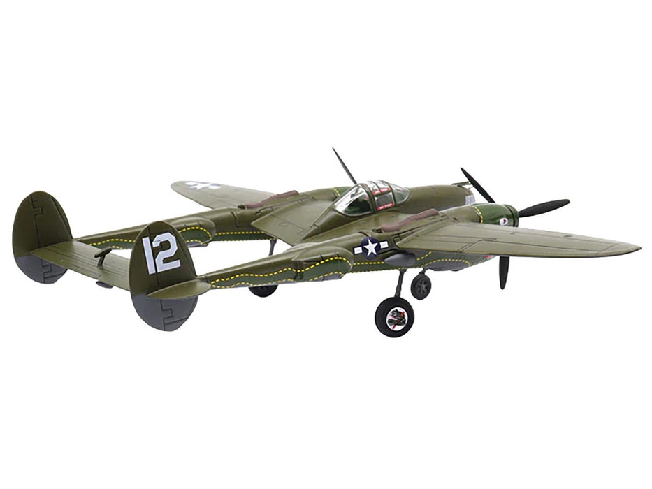 Lockheed P-38 Lightning Fighter Aircraft  "Haleakala II 80th FG 459th FS Twin Dragons" (1944) -  Militaria  1/72 - 27296-41