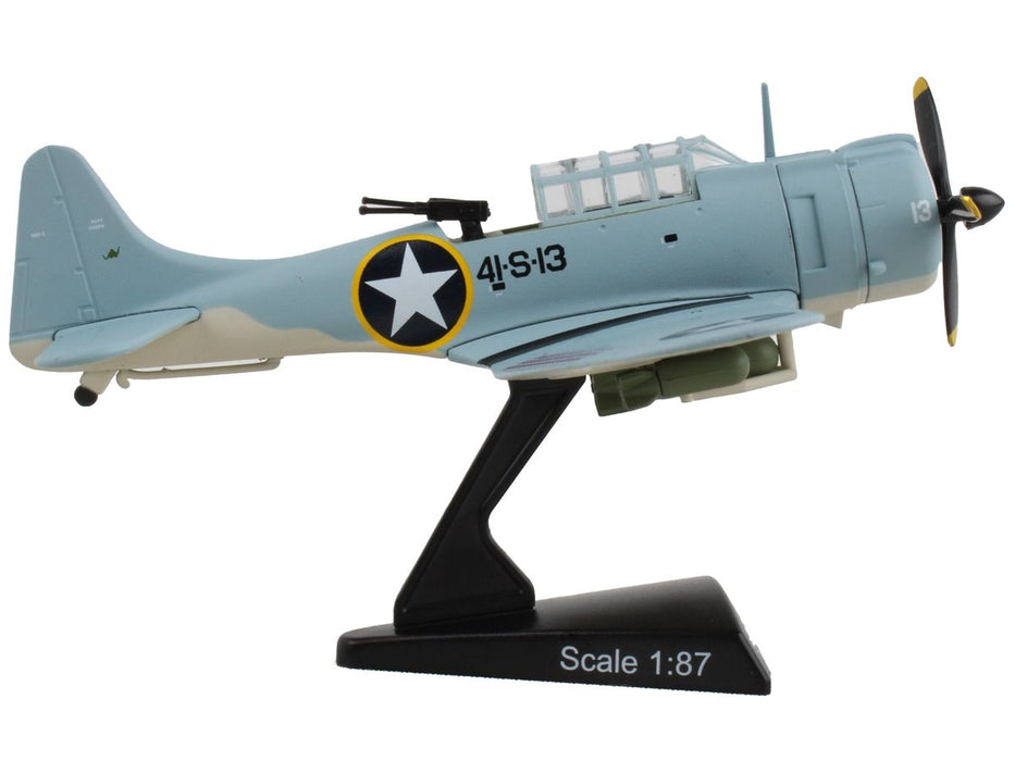 Douglas SBD-3 Dauntless   US Navy   POSTAGE STAMP 1/87  PS5563-1
