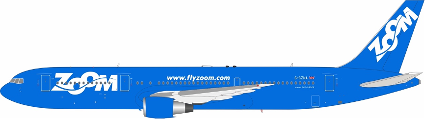 Zoom Airlines Boeing 767-300 / G-CZNA / Inflight 200 / 1:200 / IF763Z41124R