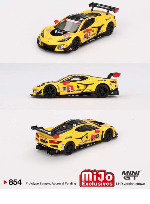 Chevrolet Corvette Z06 GT3.R Corvette Racing Pratt Miller Motorsports 2024 IMSA Daytona - Mini GT - 1:64 - MGT00854