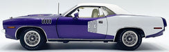 1971 383 Plymouth Cuda HT Violet with Vinyl Top Limited - Estimated Production 400 Pieces - ACME - 1/18 - A1806135VT