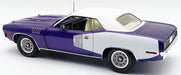 1971 383 Plymouth Cuda HT Violet with Vinyl Top Limited - Estimated Production 400 Pieces - ACME - 1/18 - A1806135VT