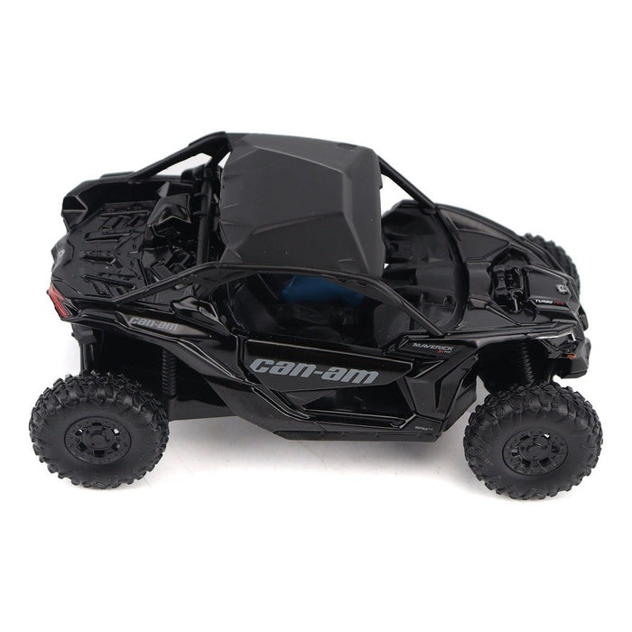 Can-Am Maverick X3 X rs Turbo RR Side-by-Side ATV in Triple Black - Diecast Master 1/32 - 60001 - Passion Diecast 