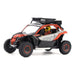Can-Am Maverick X3 X rs Turbo RR Side-by-Side ATV in Chalk Gray and Magma Red - Diecast Master 1/32 - 60003 - Passion Diecast 