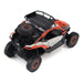 Can-Am Maverick X3 X rs Turbo RR Side-by-Side ATV in Chalk Gray and Magma Red - Diecast Master 1/32 - 60003 - Passion Diecast 