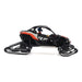 Can-Am Maverick X3 X rs Turbo RR Side-by-Side ATV with Tracks Chalk Gray and Magma Red - Diecast Master 1/32 - 60004