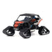 Can-Am Maverick X3 X rs Turbo RR Side-by-Side ATV with Tracks Chalk Gray and Magma Red - Diecast Master 1/32 - 60004