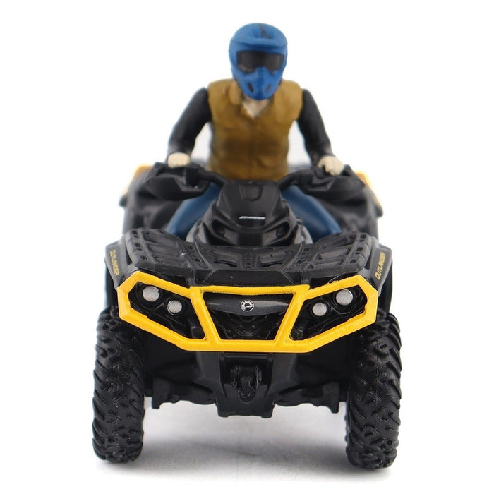 Can-Am Outlander XT-P 1000R ATV in Iron Gray, Black, and Neo Yellow - Diecast Master 1/32 - 60006 Passion Diecast