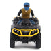 Can-Am Outlander XT-P 1000R ATV in Iron Gray, Black, and Neo Yellow - Diecast Master 1/32 - 60006 Passion Diecast