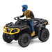 Can-Am Outlander XT-P 1000R ATV in Iron Gray, Black, and Neo Yellow - Diecast Master 1/32 - 60006 Passion Diecast