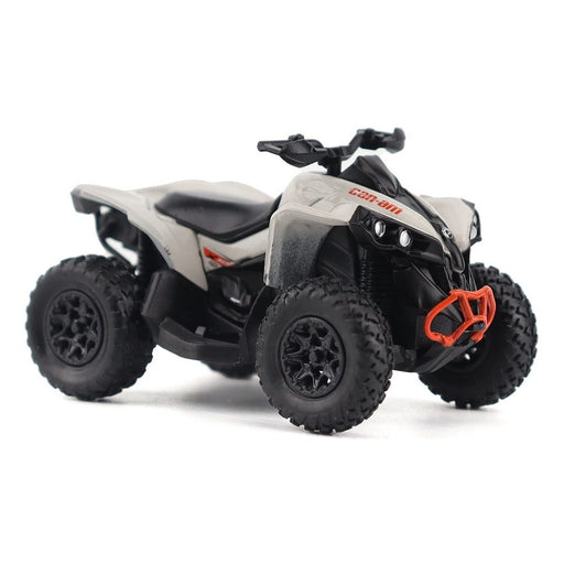 Can-Am Renegade X XC 1000R ATV in Chalk Gray and Magma Red - Diecast Master 1/32 - 60008 Passion Diecast