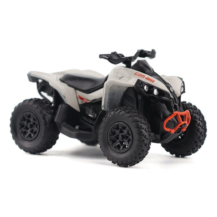 Can-Am Renegade X XC 1000R ATV in Chalk Gray and Magma Red - Diecast Master 1/32 - 60008 Passion Diecast