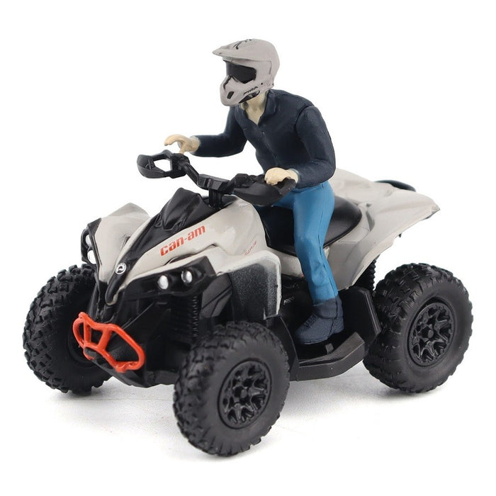 Can-Am Renegade X XC 1000R ATV in Chalk Gray and Magma Red - Diecast Master 1/32 - 60008 Passion Diecast