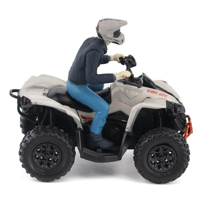 Can-Am Renegade X XC 1000R ATV in Chalk Gray and Magma Red - Diecast Master 1/32 - 60008 Passion Diecast