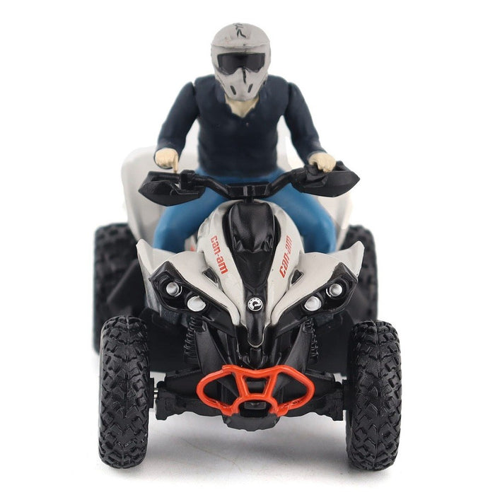 Can-Am Renegade X XC 1000R ATV in Chalk Gray and Magma Red - Diecast Master 1/32 - 60008 Passion Diecast