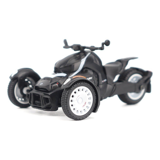 Can-Am Ryker Rally 3-Wheel Motorcycle in Ghost Black - Diecast Master 1/32 - 60013 Passion Diecast