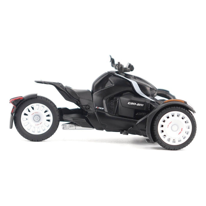 Can-Am Ryker Rally 3-Wheel Motorcycle in Ghost Black - Diecast Master 1/32 - 60013 Passion Diecast