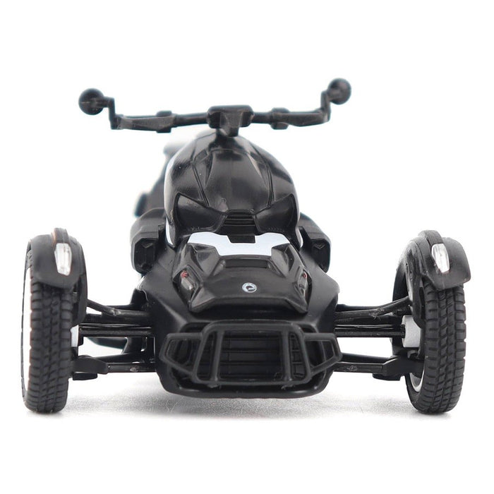 Can-Am Ryker Rally 3-Wheel Motorcycle in Ghost Black - Diecast Master 1/32 - 60013 Passion Diecast
