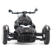 Can-Am Ryker Rally 3-Wheel Motorcycle in Ghost Black - Diecast Master 1/32 - 60013 Passion Diecast