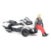 Can-Am Spyder RT Hyper Silver - Diecast Master 1/32 - 60016 Passion Diecast