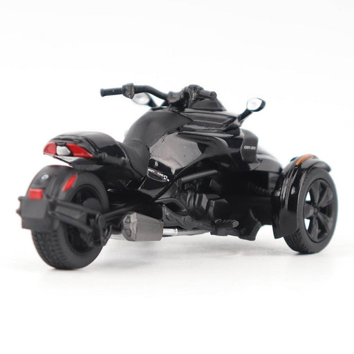 Can-Am Spyder F3 3-Wheel Motorcycle in Steel Black Metallic - Diecast Master 1/32 - 60018 Passion Diecast